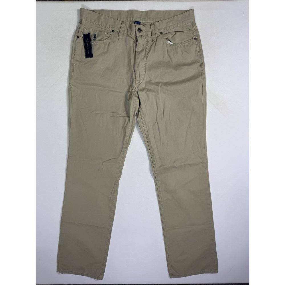 Polo Ralph Lauren Men's 34x32 (35x33) Pants Authentic Dungarees Straight Leg NWT